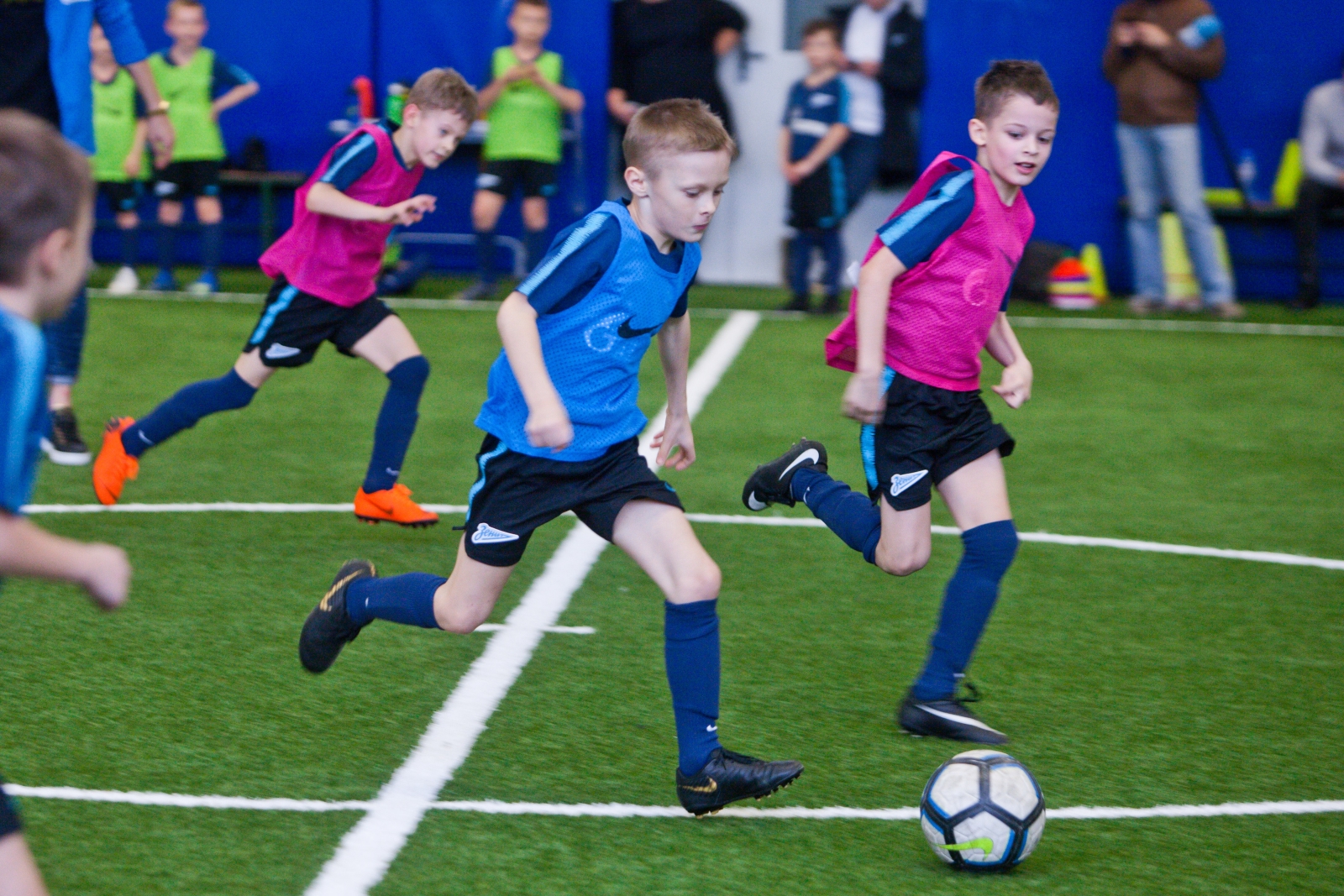 Кристиан Нобоа и Сердар Азмун проводят мастер-класс в Академии ФК «Зенит