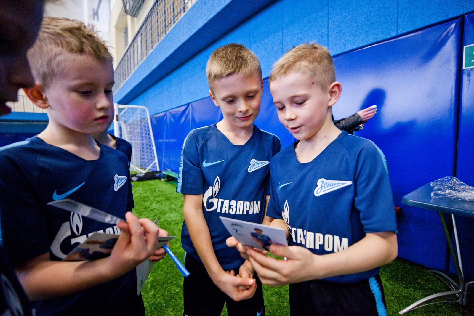 Кристиан Нобоа и Сердар Азмун проводят мастер-класс в Академии ФК «Зенит