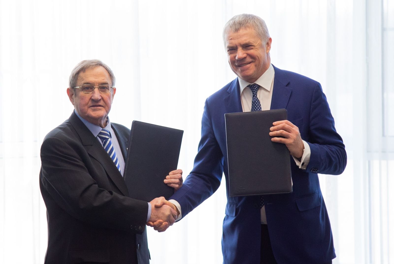 Церемония открытия футбольного манежа в «Газпром»-Академии