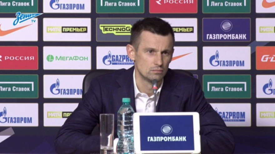 «Зенит-ТВ»: Пресс-конференция Сергея Семака после матча с «Анжи»