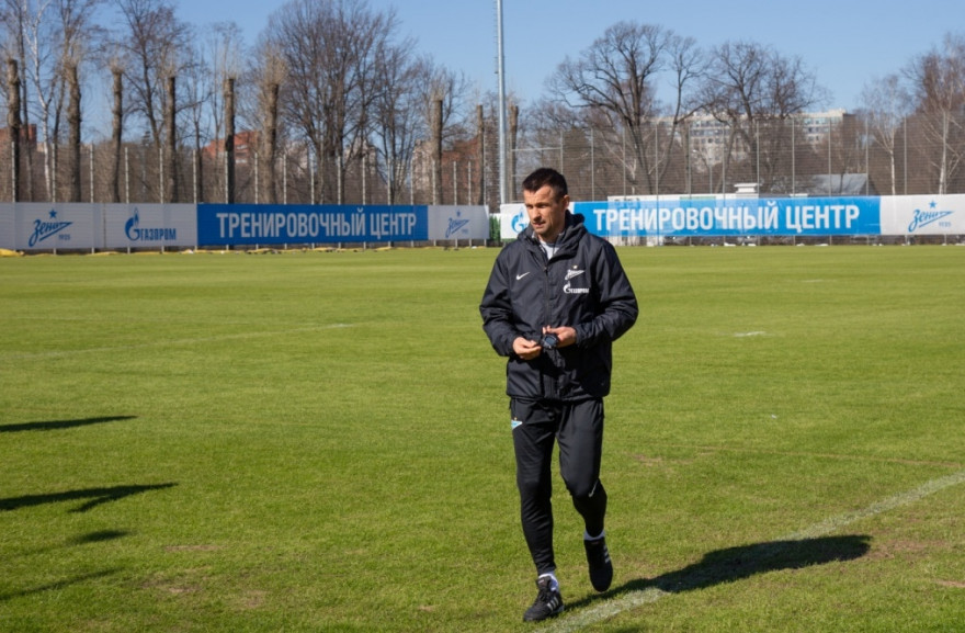 Открытая тренировка «Зенита» перед матчем с «Краснодаром»