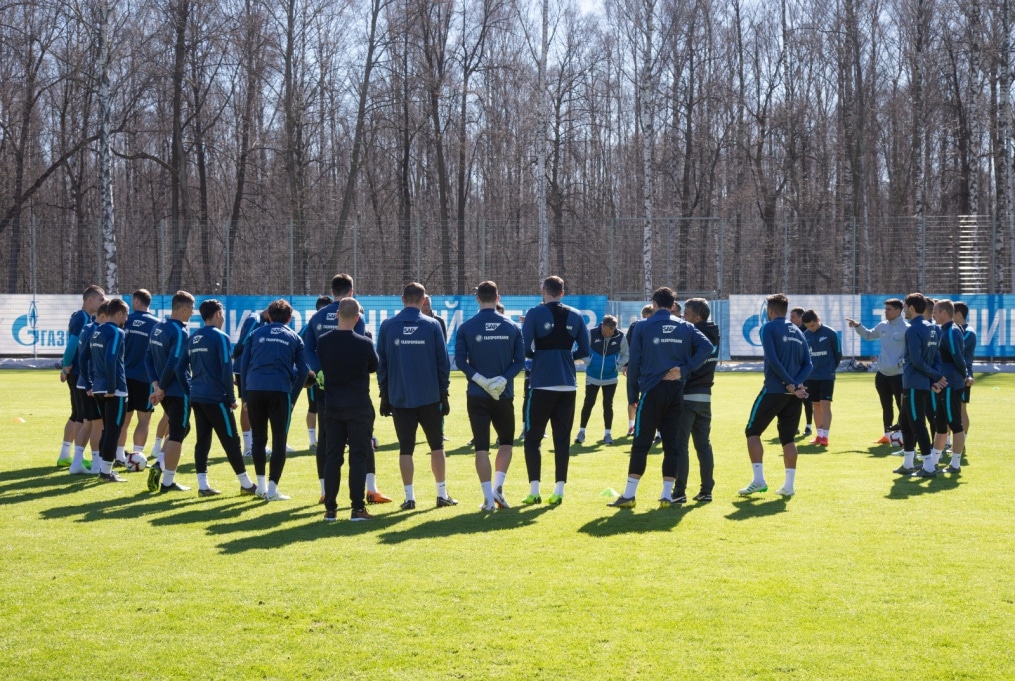 Открытая тренировка «Зенита» перед матчем с «Краснодаром»