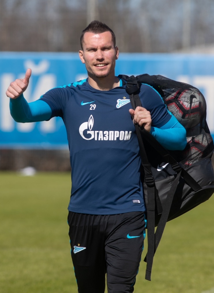 Открытая тренировка «Зенита» перед матчем с «Краснодаром»