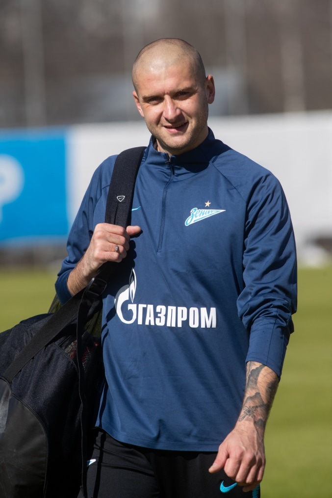 Открытая тренировка «Зенита» перед матчем с «Краснодаром»