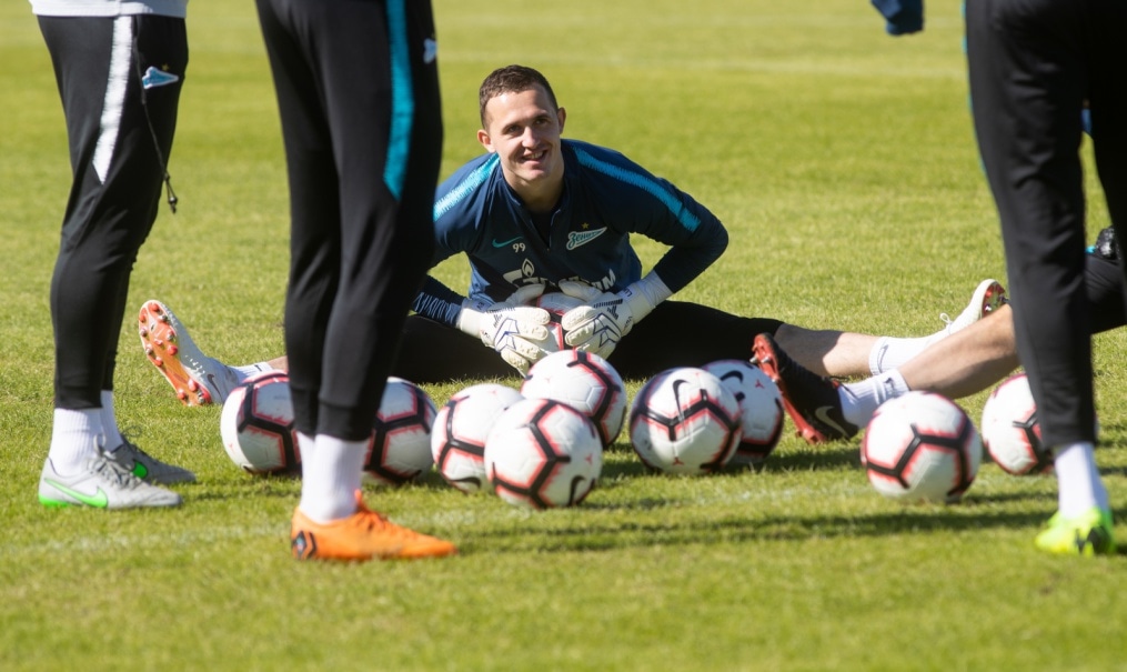 Открытая тренировка «Зенита» перед матчем с «Краснодаром»