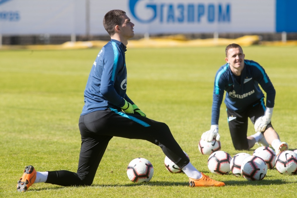 Открытая тренировка «Зенита» перед матчем с «Краснодаром»