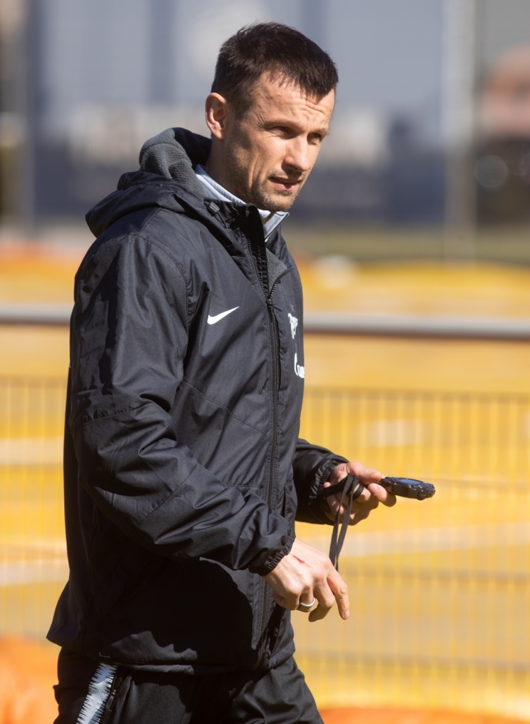 Открытая тренировка «Зенита» перед матчем с «Краснодаром»