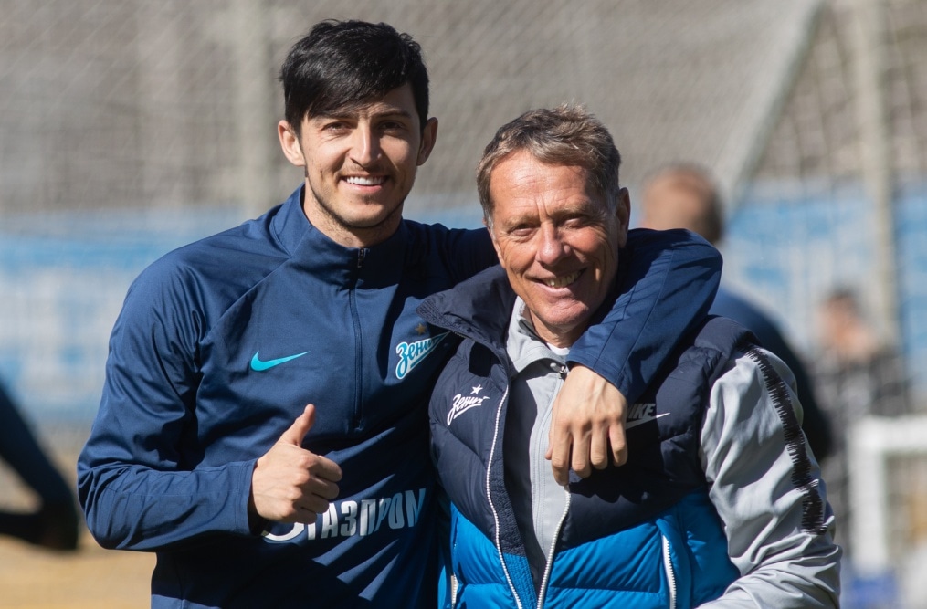 Открытая тренировка «Зенита» перед матчем с «Краснодаром»