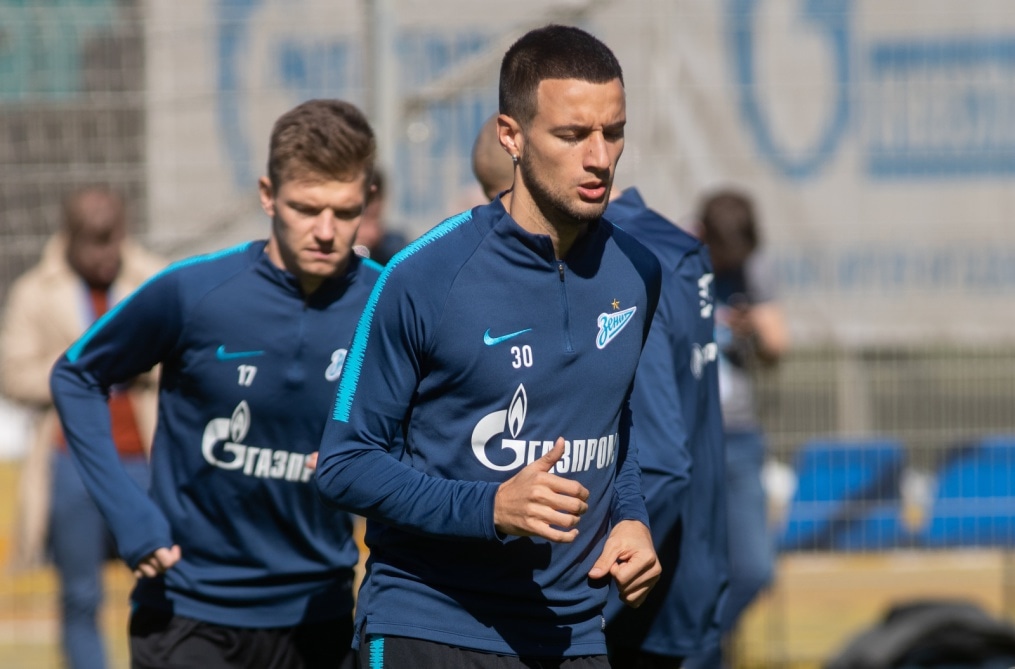 Открытая тренировка «Зенита» перед матчем с «Краснодаром»