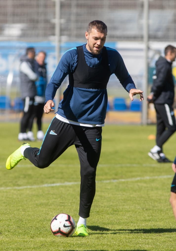 Открытая тренировка «Зенита» перед матчем с «Краснодаром»