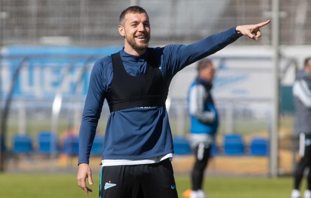 Открытая тренировка «Зенита» перед матчем с «Краснодаром»