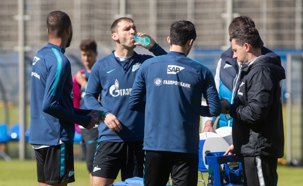 Открытая тренировка «Зенита» перед матчем с «Краснодаром»