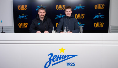 Победители конкурса от Ollis посетили тренировку «Зенита» перед матчем с «Краснодаром»