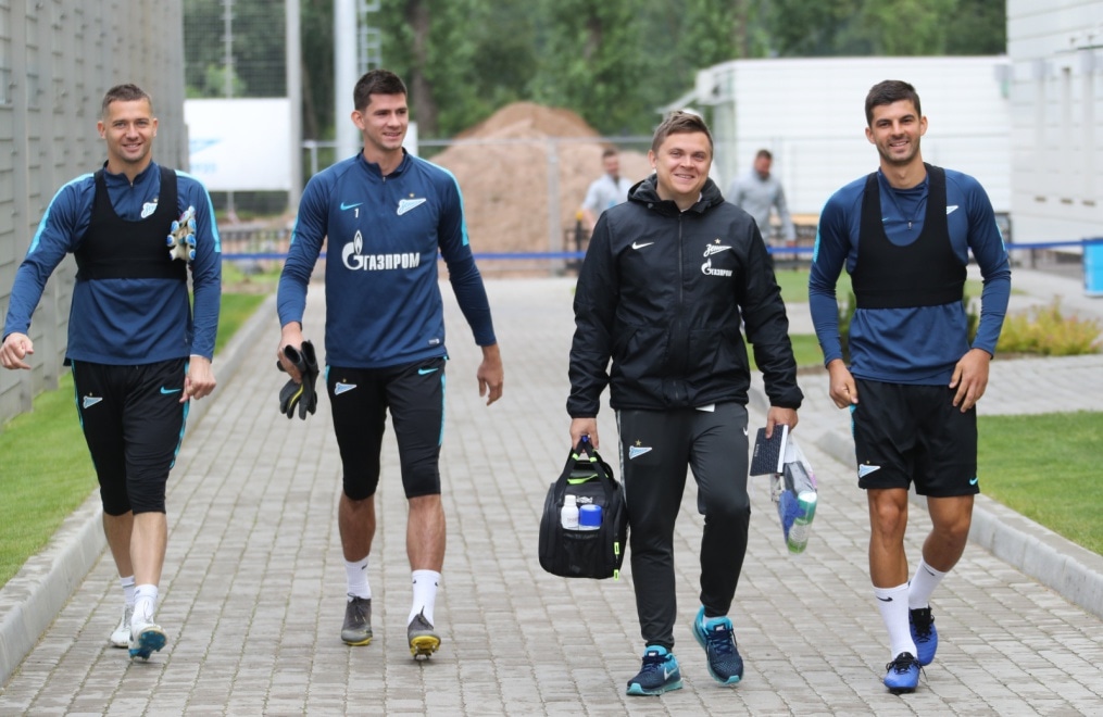 «Газпром»-тренировочные сборы: 15 июня, утренняя тренировка