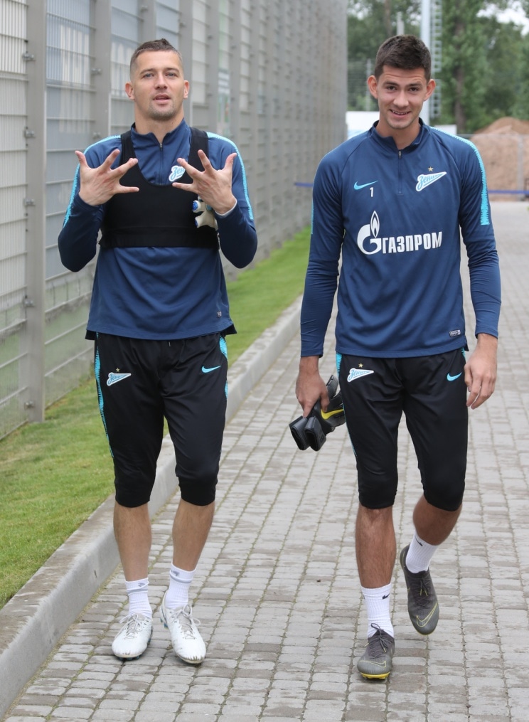 «Газпром»-тренировочные сборы: 15 июня, утренняя тренировка