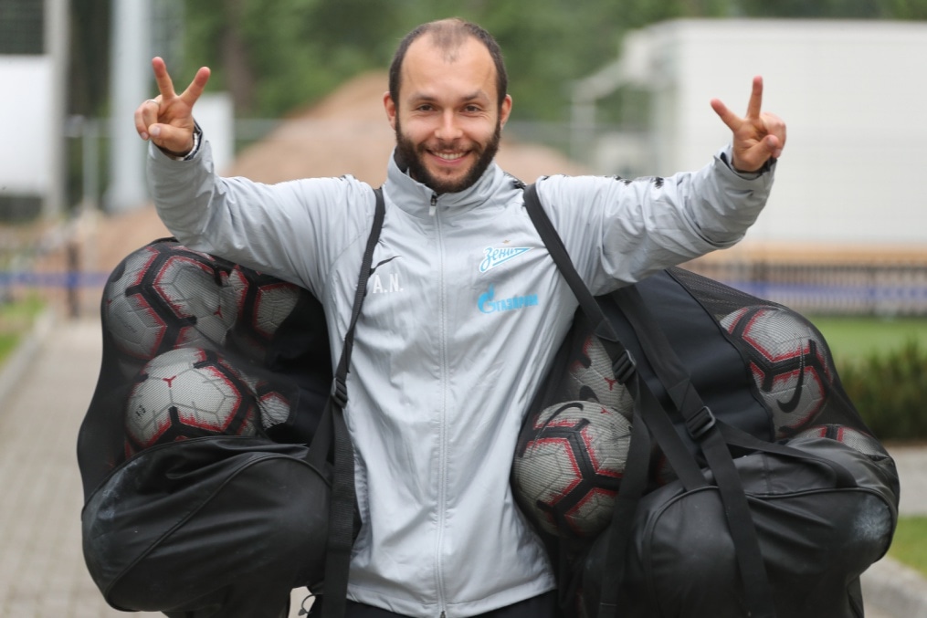 «Газпром»-тренировочные сборы: 15 июня, утренняя тренировка