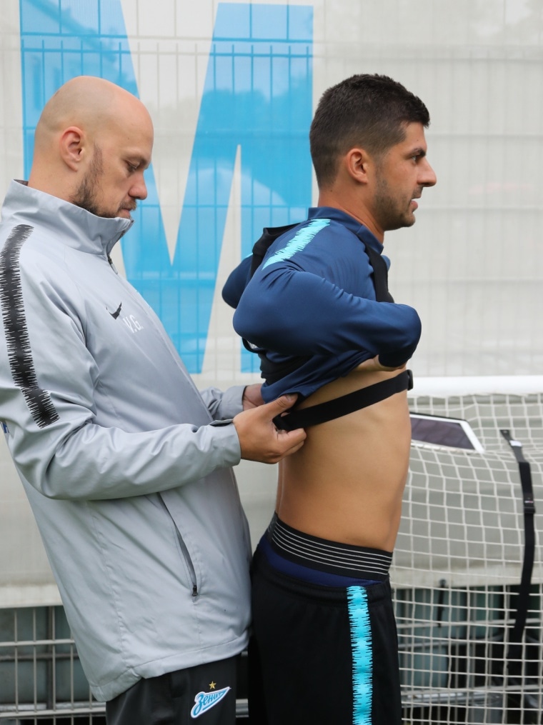 «Газпром»-тренировочные сборы: 15 июня, утренняя тренировка