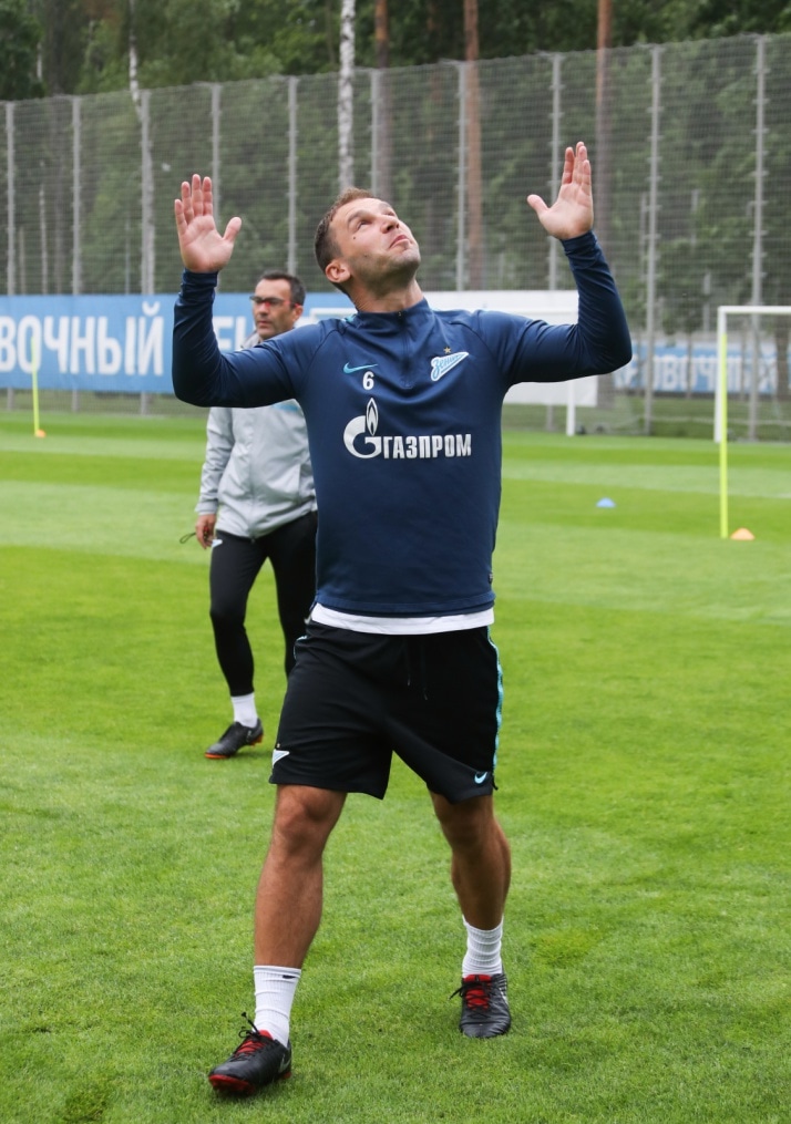 «Газпром»-тренировочные сборы: 15 июня, утренняя тренировка
