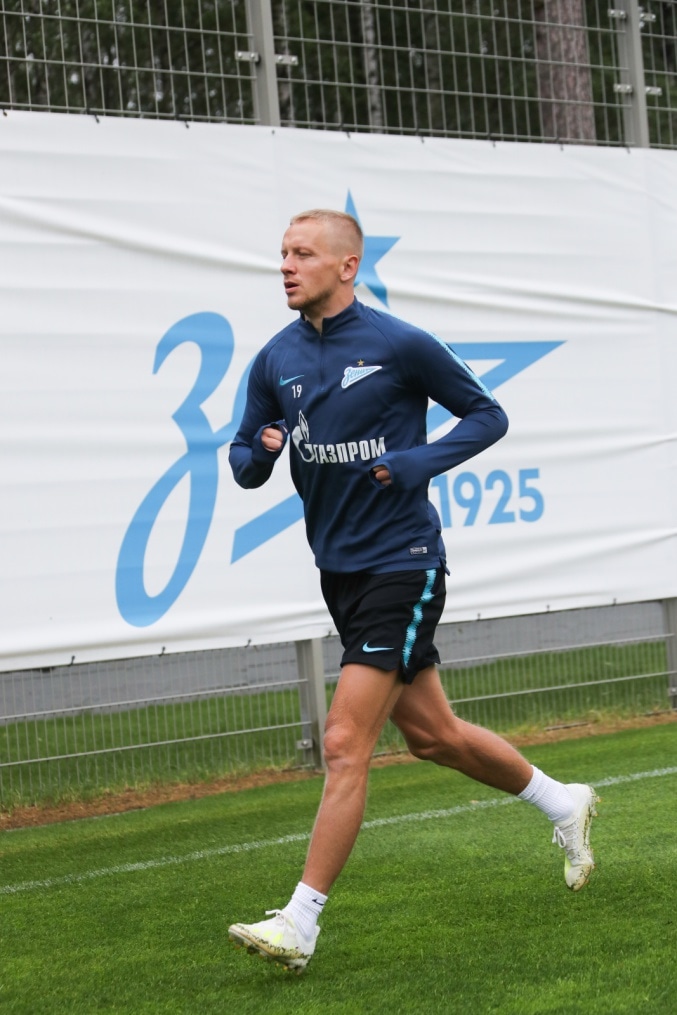 «Газпром»-тренировочные сборы: 15 июня, утренняя тренировка