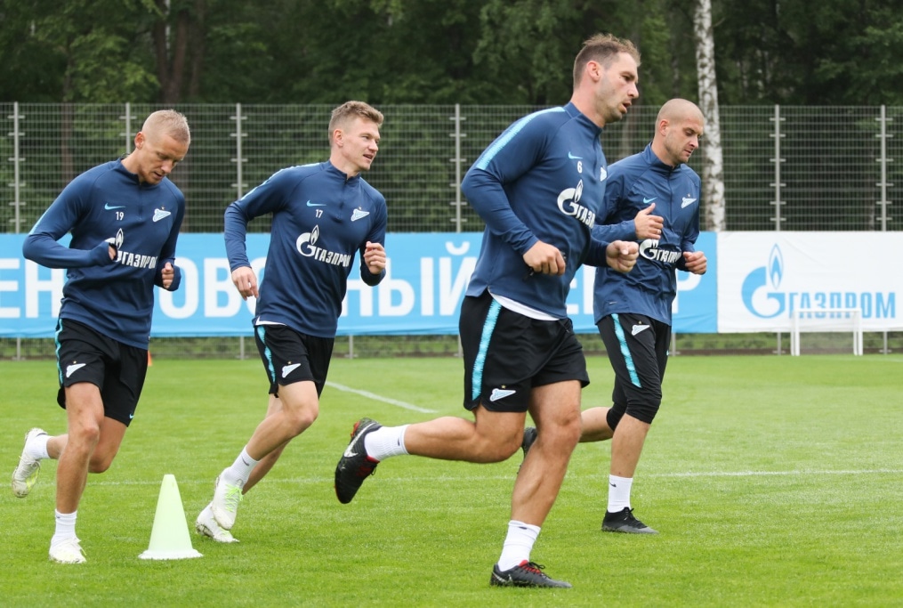 «Газпром»-тренировочные сборы: 15 июня, утренняя тренировка