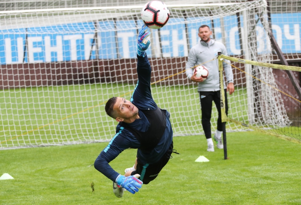 «Газпром»-тренировочные сборы: 15 июня, утренняя тренировка