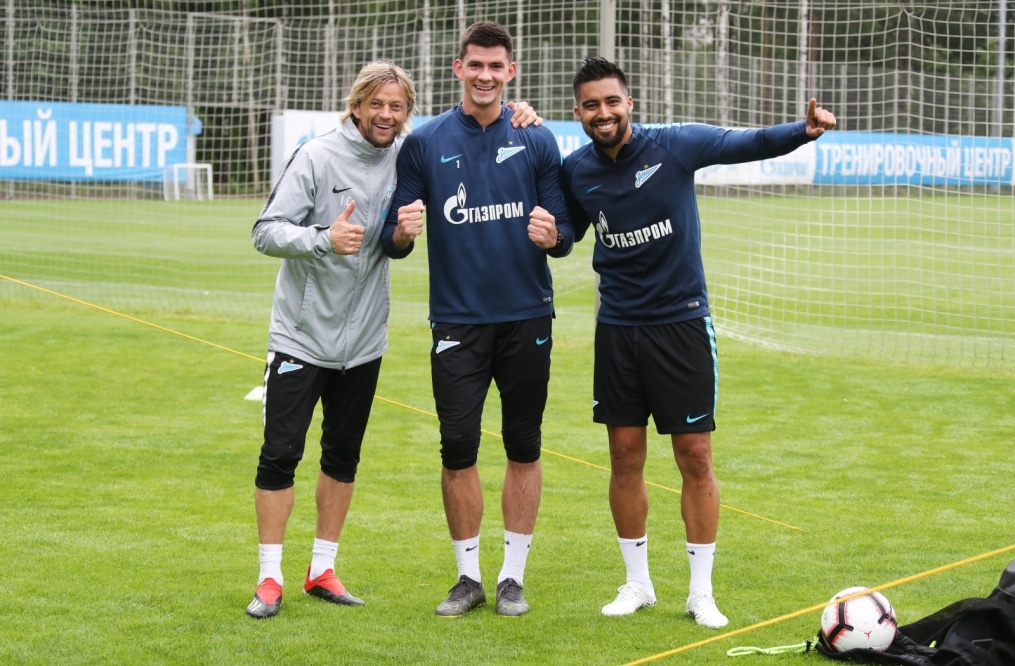 «Газпром»-тренировочные сборы: 15 июня, утренняя тренировка