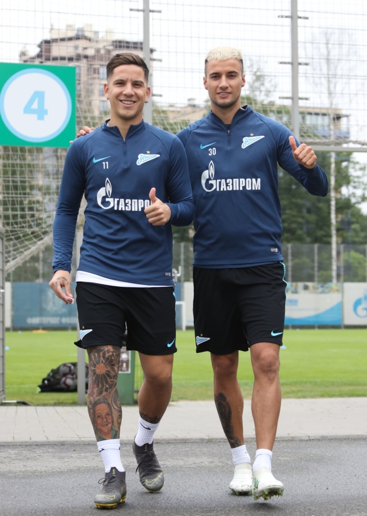 «Газпром»-тренировочные сборы: 15 июня, утренняя тренировка