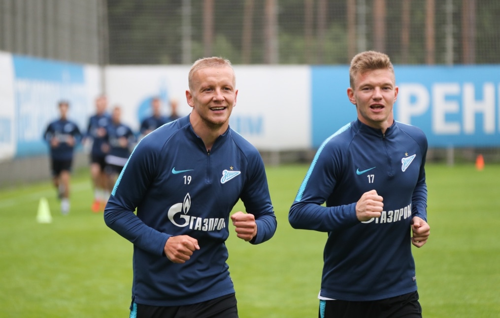 «Газпром»-тренировочные сборы: 15 июня, утренняя тренировка