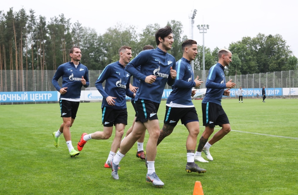 «Газпром»-тренировочные сборы: 15 июня, утренняя тренировка