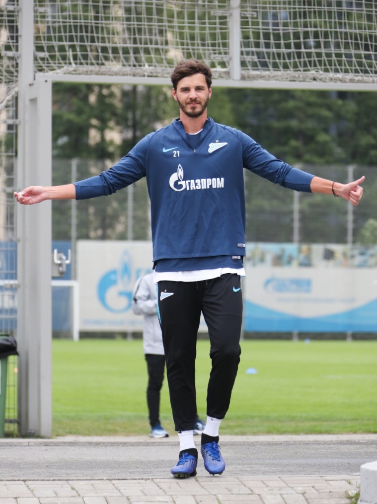 «Газпром»-тренировочные сборы: 15 июня, утренняя тренировка