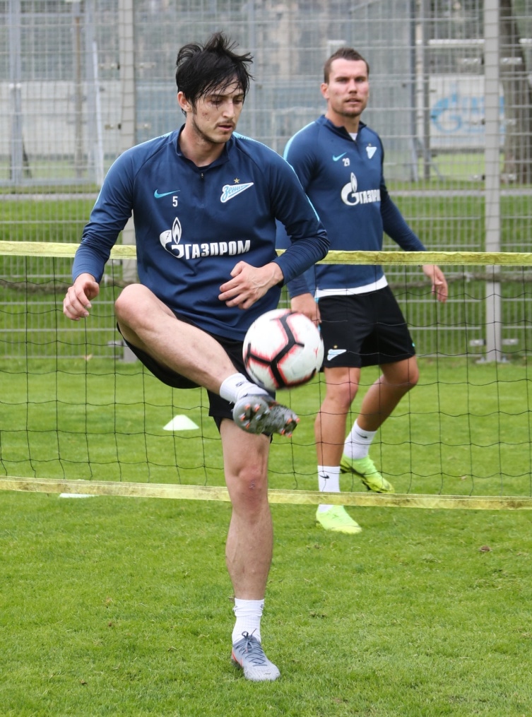 «Газпром»-тренировочные сборы: 15 июня, утренняя тренировка