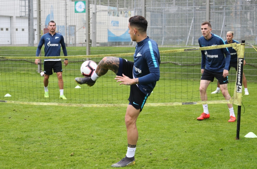 «Газпром»-тренировочные сборы: 15 июня, утренняя тренировка