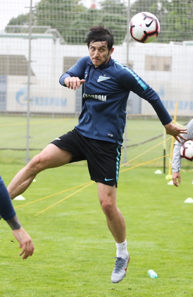 «Газпром»-тренировочные сборы: 15 июня, утренняя тренировка