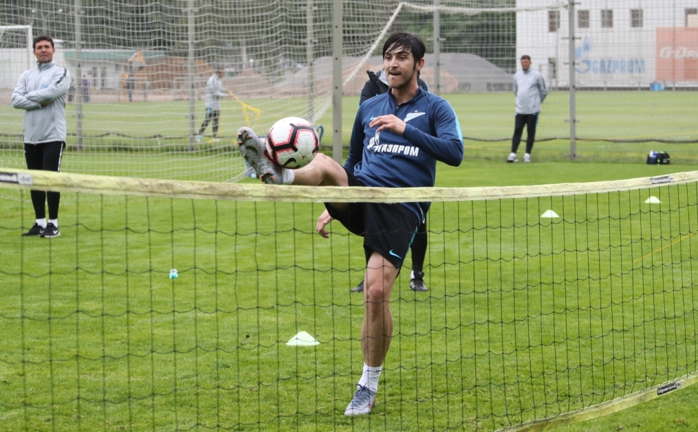 «Газпром»-тренировочные сборы: 15 июня, утренняя тренировка