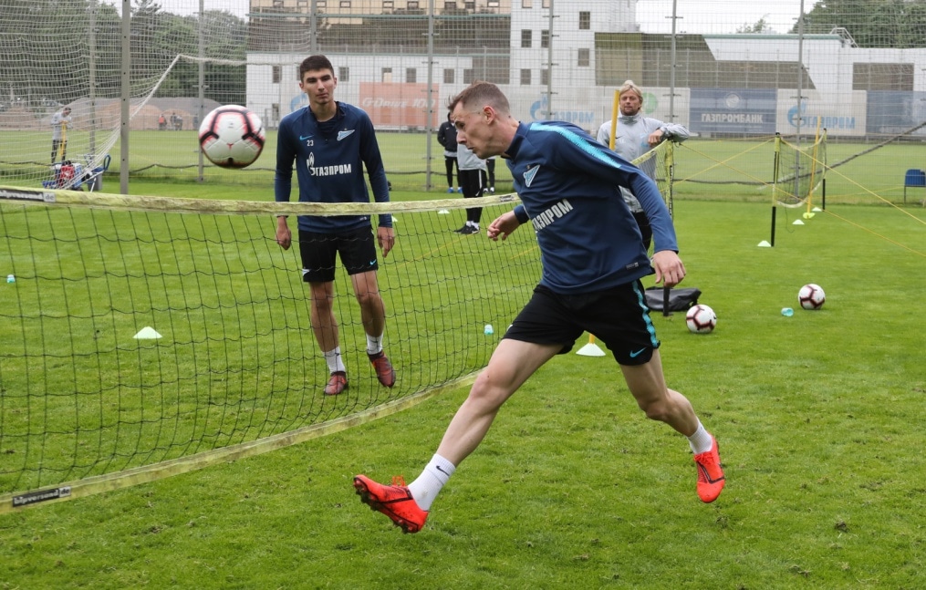 «Газпром»-тренировочные сборы: 15 июня, утренняя тренировка