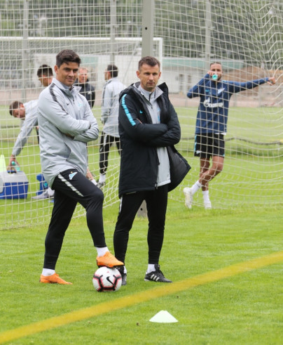 «Газпром»-тренировочные сборы: 15 июня, утренняя тренировка