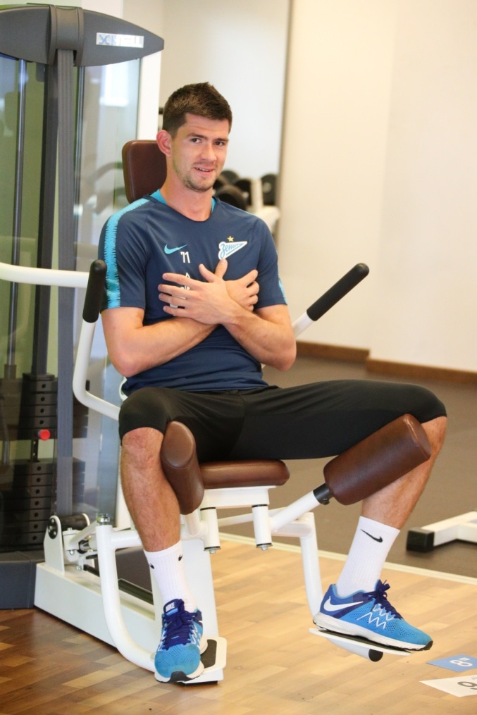 «Газпром»-тренировочные сборы в Австрии: 19 июня, утренняя тренировка