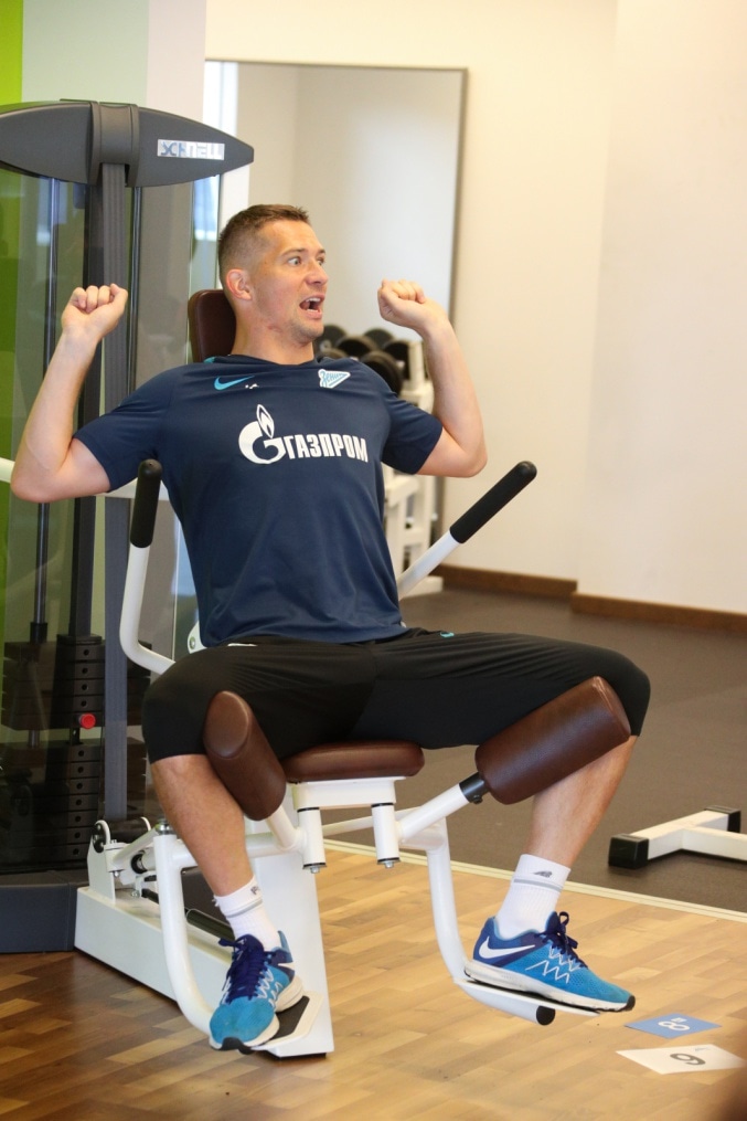 «Газпром»-тренировочные сборы в Австрии: 19 июня, утренняя тренировка