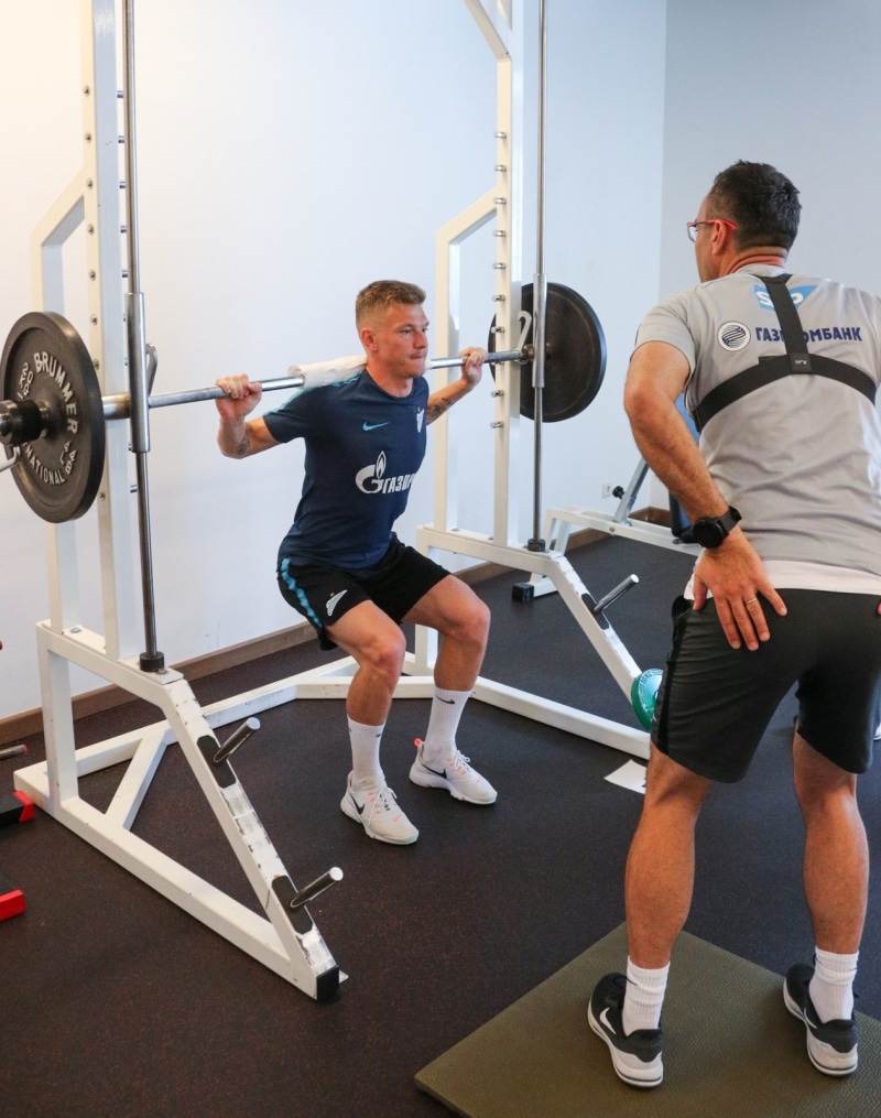 «Газпром»-тренировочные сборы в Австрии: 19 июня, утренняя тренировка