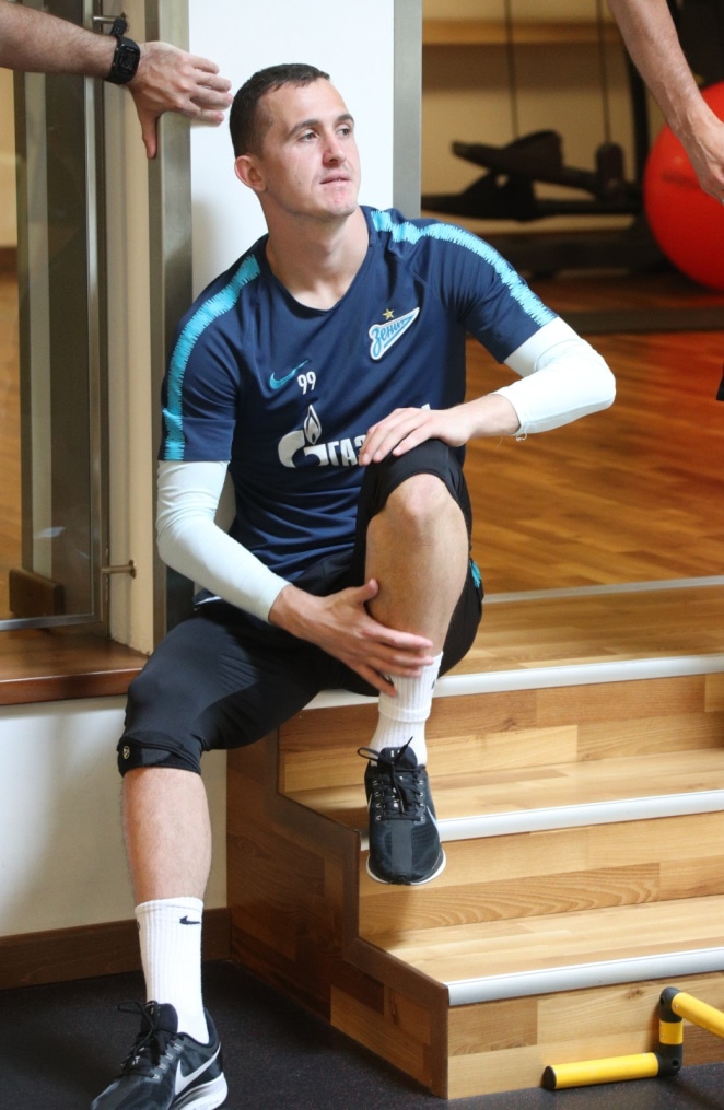 «Газпром»-тренировочные сборы в Австрии: 19 июня, утренняя тренировка