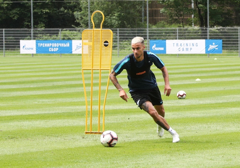 «Газпром»-тренировочные сборы в Австрии: 19 июня, утренняя тренировка