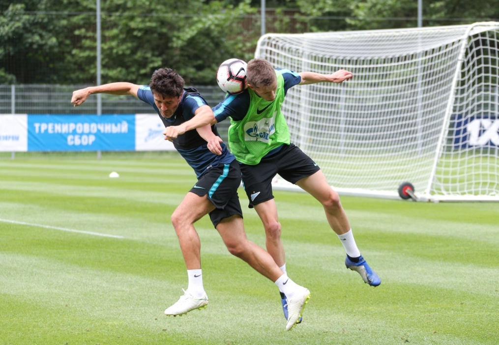 «Газпром»-тренировочные сборы в Австрии: 19 июня, утренняя тренировка