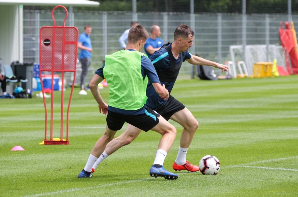 «Газпром»-тренировочные сборы в Австрии: 19 июня, утренняя тренировка