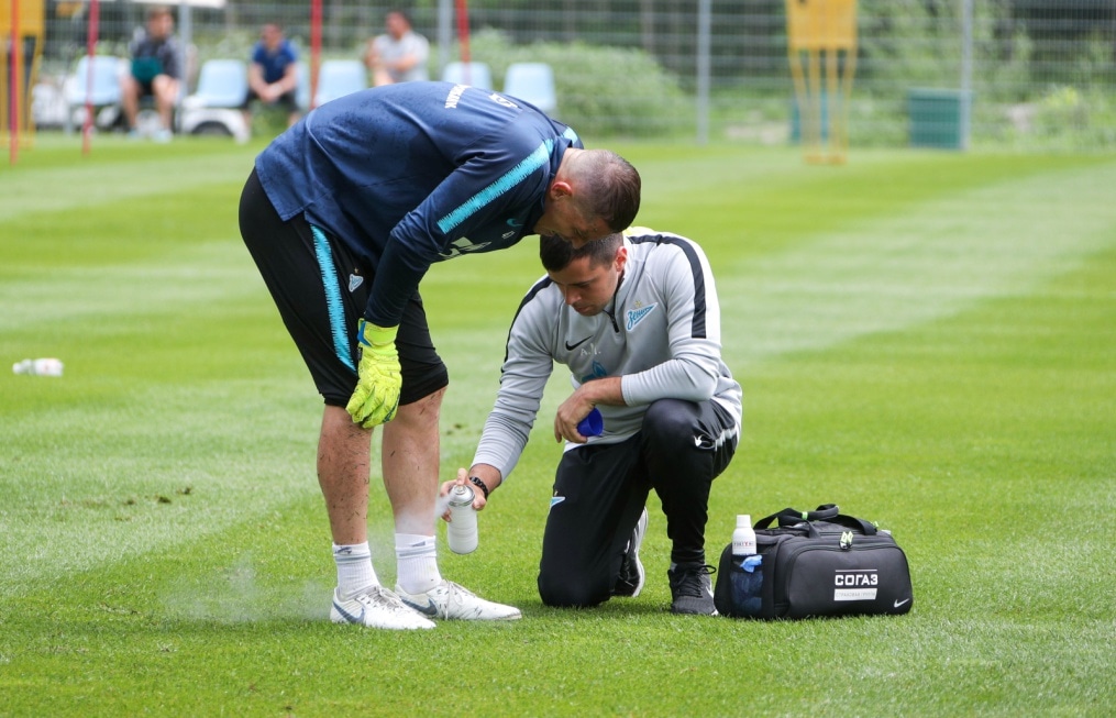 «Газпром»-тренировочные сборы в Австрии: 19 июня, утренняя тренировка