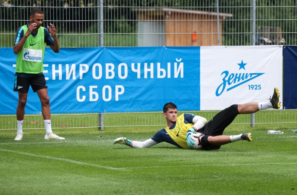 «Газпром»-тренировочные сборы в Австрии: 19 июня, утренняя тренировка