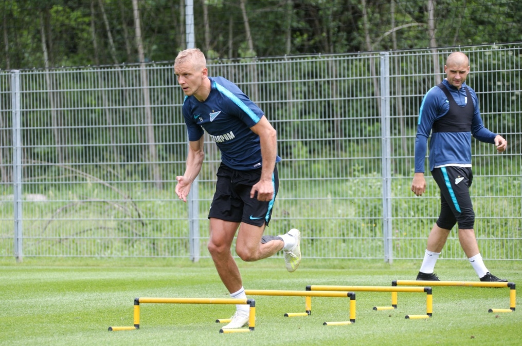 «Газпром»-тренировочные сборы в Австрии: 19 июня, утренняя тренировка