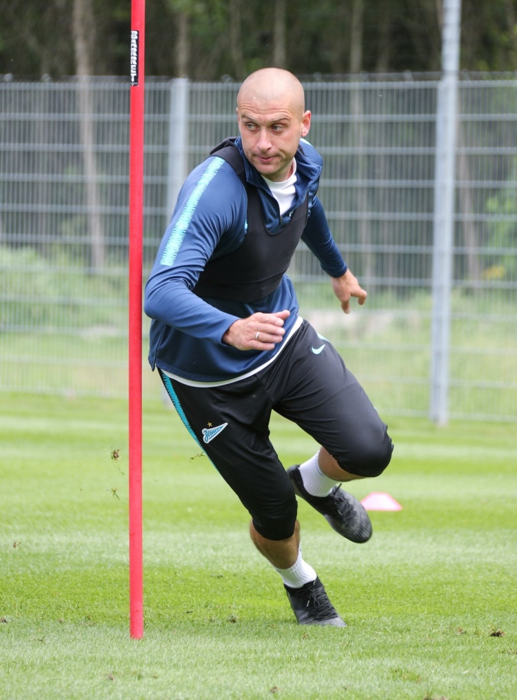 «Газпром»-тренировочные сборы в Австрии: 19 июня, утренняя тренировка