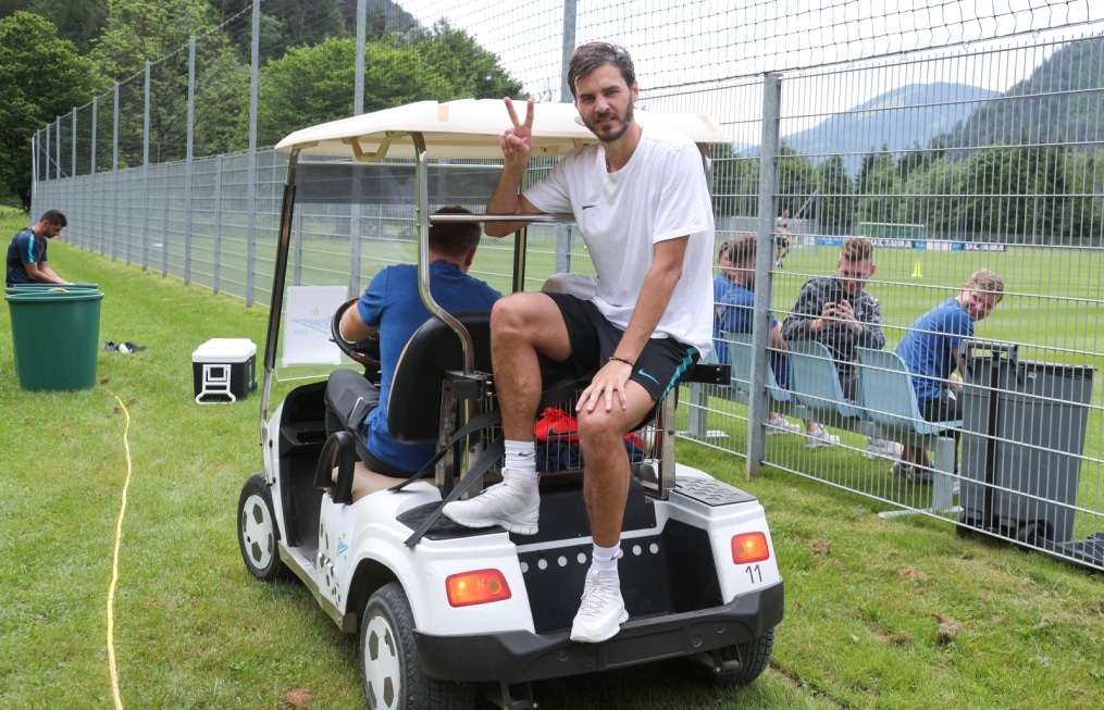 «Газпром»-тренировочные сборы в Австрии: 19 июня, утренняя тренировка