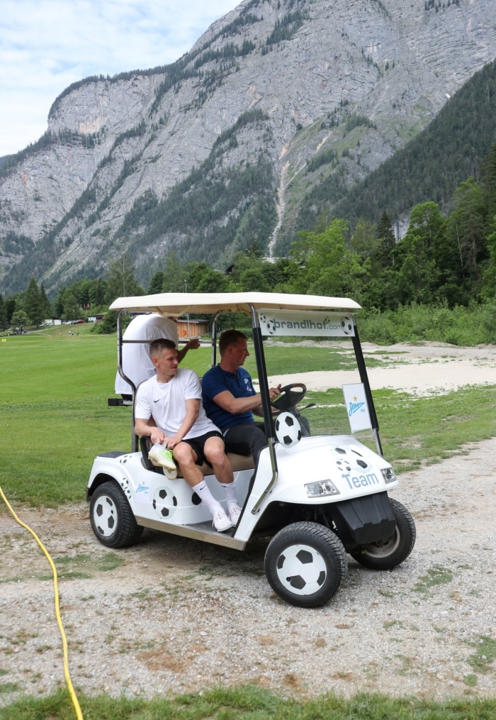 «Газпром»-тренировочные сборы в Австрии: 19 июня, утренняя тренировка