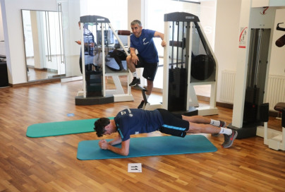 «Газпром»-тренировочные сборы в Австрии: 19 июня, утренняя тренировка